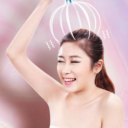 Head Massager Scalp Vibration Massage Eight Claw Electric Household Massager