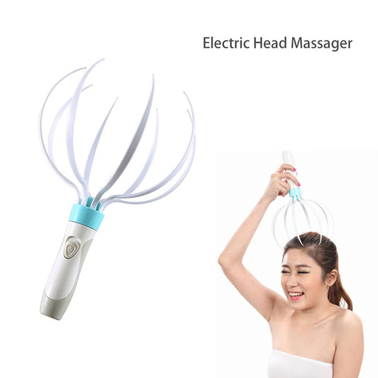 Head Massager Scalp Vibration Massage Eight Claw Electric Household Massager